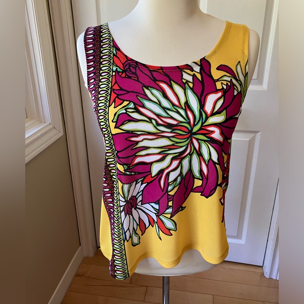 Hand made mesh knit top